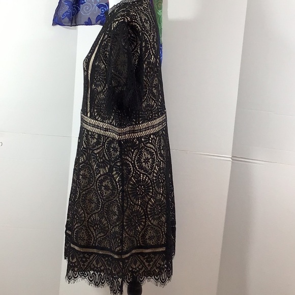Hailey & Co black lace Malina dress 1X - Picture 6 of 13